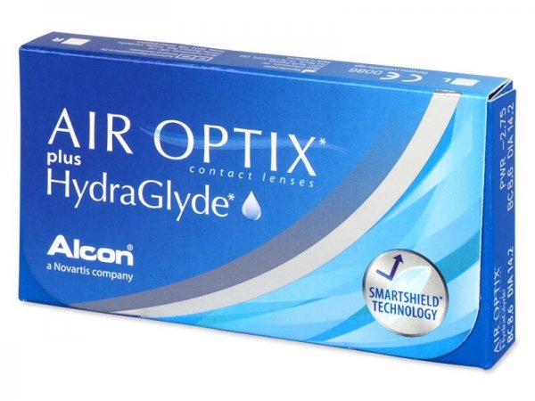 Air Optix Plus Hydraglyde (6 ks)