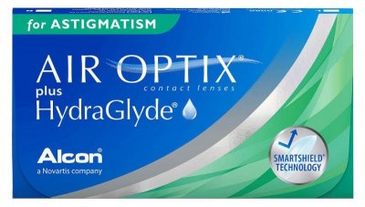 Air Optix Plus Hydraglyde for Astigmatism (6 ks)